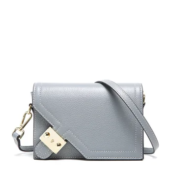

1082 New Fashion Cowhide Leather Lychee Pattern Satchel Shoulder Crossbody Bags for Women Bag