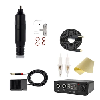 

Professional Tattoo Rotary Pen Machine Complete Tattoo Kits Black Precision Motor Tattoo Machine Tattooist Body Art
