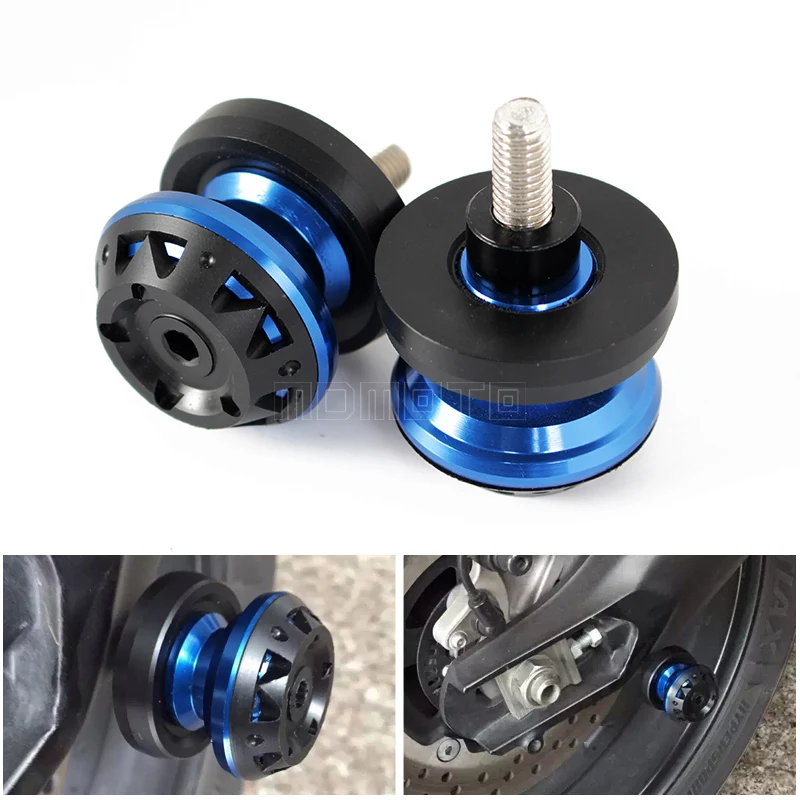

CNC motorcycles For yamaha MT 03 01 MT03 MT-01 MT-03 MT-09 R3 MT09 Swingarm Sliders Spools stand screws For Ducati MONSTER 821