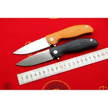 LOVOCOO F3 D2 лезвие G10 Ручка Флиппер Складной нож Открытый Отдых Охота карманные фруктовые ножи выживания EDC инструменты подшипник