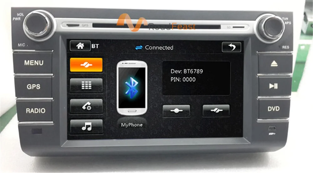 8inchs Car DVD for Suzuki Swift 2004-2010 6