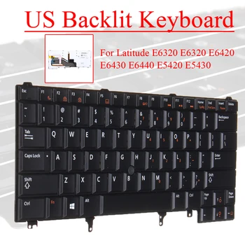 

Backlit Laptop Keyboard for Dell Latitude E6320 E6320 E6420 E6430 E6440 E5420 E5430 Replacement Keyboards Computer Peripherals