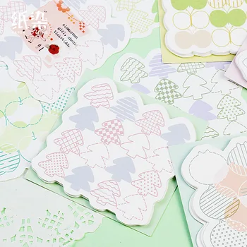 

30Pcs/Lot Memo Pads Sticky Notes Spring Breath Series Diary Scrapbooking Stickers Office School Stationery Notepad