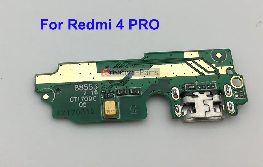 

Original Auxiliary plate with USB type C connector for Xiaomi Redmi 4 PRO