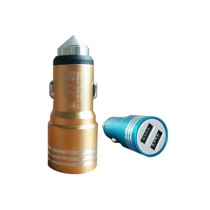 Maxsharer USB Car Charger For Mobile Phone Tablet GPS 2A Fast Car-Charger Dual Adapter in | Мобильные телефоны и