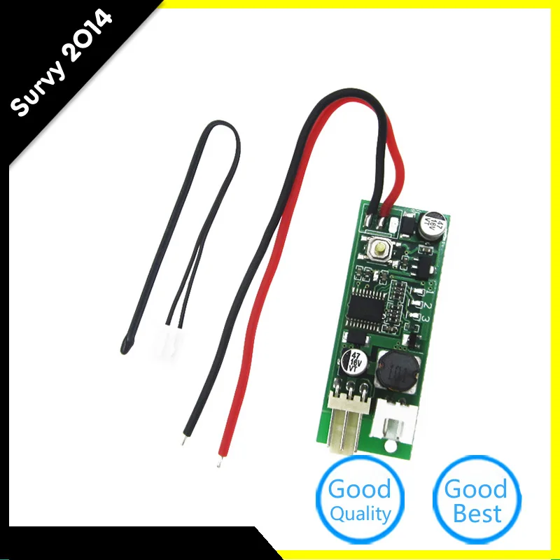 

DC12V Temperature Speed Controler Denoised Speed Controller for PC Fan/Alarm
