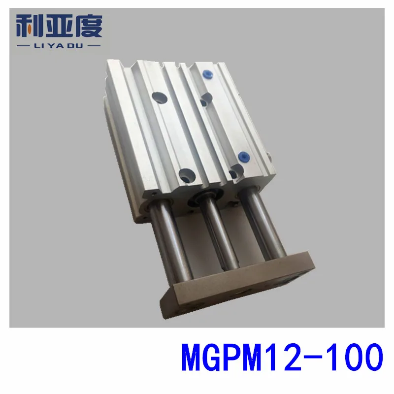 

MGPM12-100 Thin cylinder with rod Three axis three bar MGPM12*100 Pneumatic components MGPL12-100 MGPM12*100