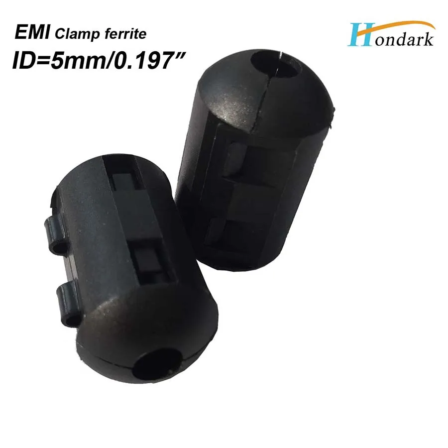 Inner 5mm 0.2''clamp ferrite core ferrite ring for digital or power