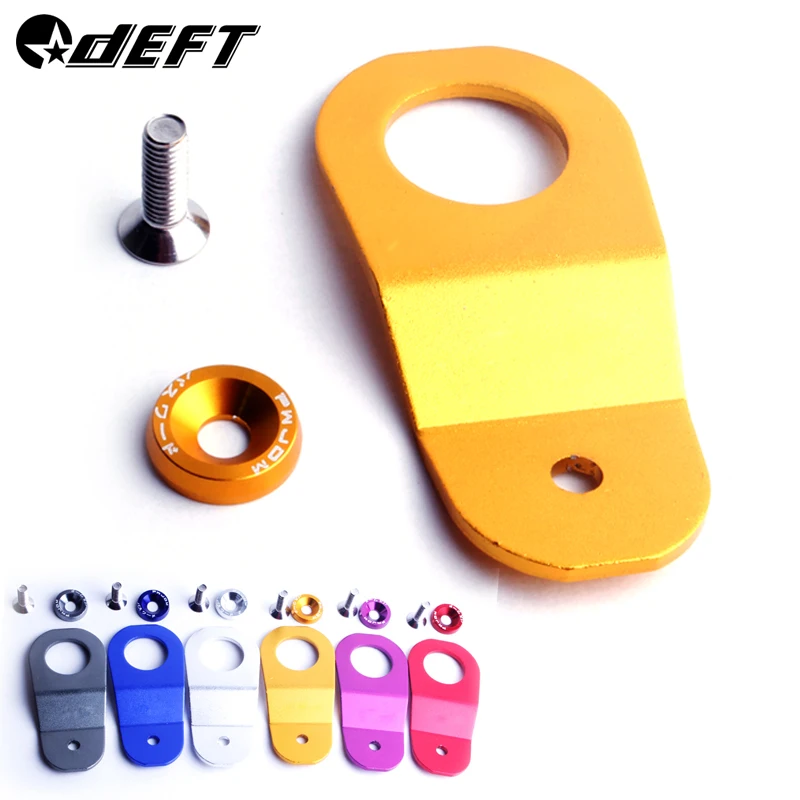 

Drift Racing Aluminum Radiator Stay Mounting Bracket with Washer Kit For Honda civic EK AP DC 96- 00 With Logo RS-HR004