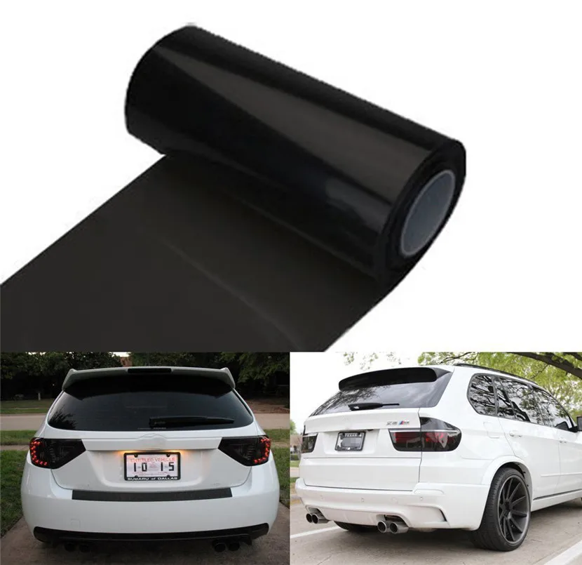 

New Arrival Auto Car Tint Headlight Taillight Fog Light Vinyl Smoke Film 12inch x 48inch