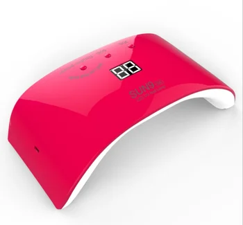 

SUN9SE LED UV lamp nail dryer 24W motion sensor high-tech leds Double light Nail Lamp UV Gel Polish Nail Art Tools /by DHL 20pcs