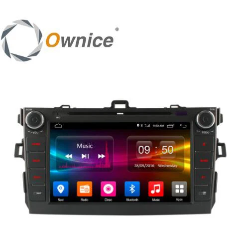 Owice C500 8 &quotAndroid 6 0 четырехъядерный 2G ram автомобильный dvd плеер с 4G LTE сеть для Toyota