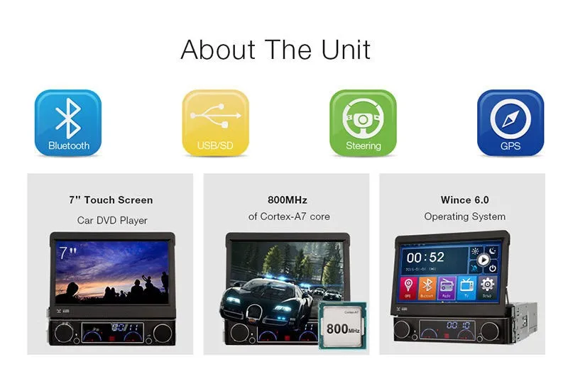 Discount JSTMAX 7 inch 1 din Car DVD Player Automatic touch screen Autoradio audio AM/FM Tuner USB/ SD Bluetooth GPS 1 Discount JSTMAX 7 inch 1 din Car DVD Player Automatic touch screen Autoradio audio AM/FM Tuner USB/ SD Bluetooth GPS 1