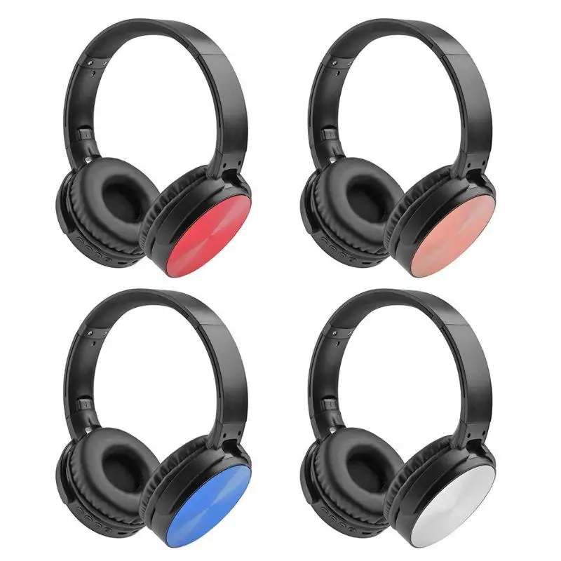 

VODOOL Foldable Wireless Headphone Stereo Bluetooth Headset Music Earphone with Mic for PC Mobile Phone MP3 FM 87.5-108MHz