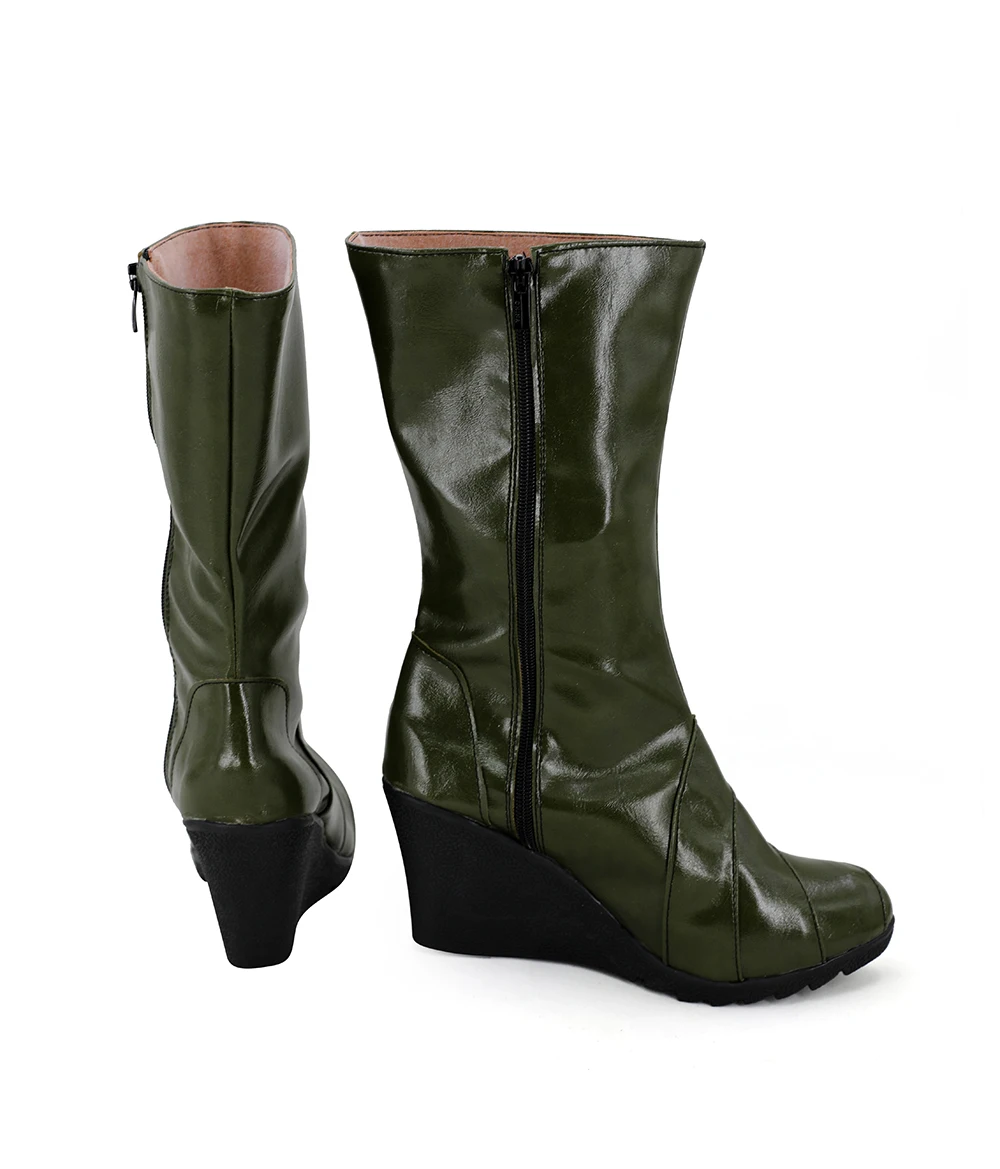 DC Comic Justice League Aquaman Mera Cosplay Boots Shoes Custom Made