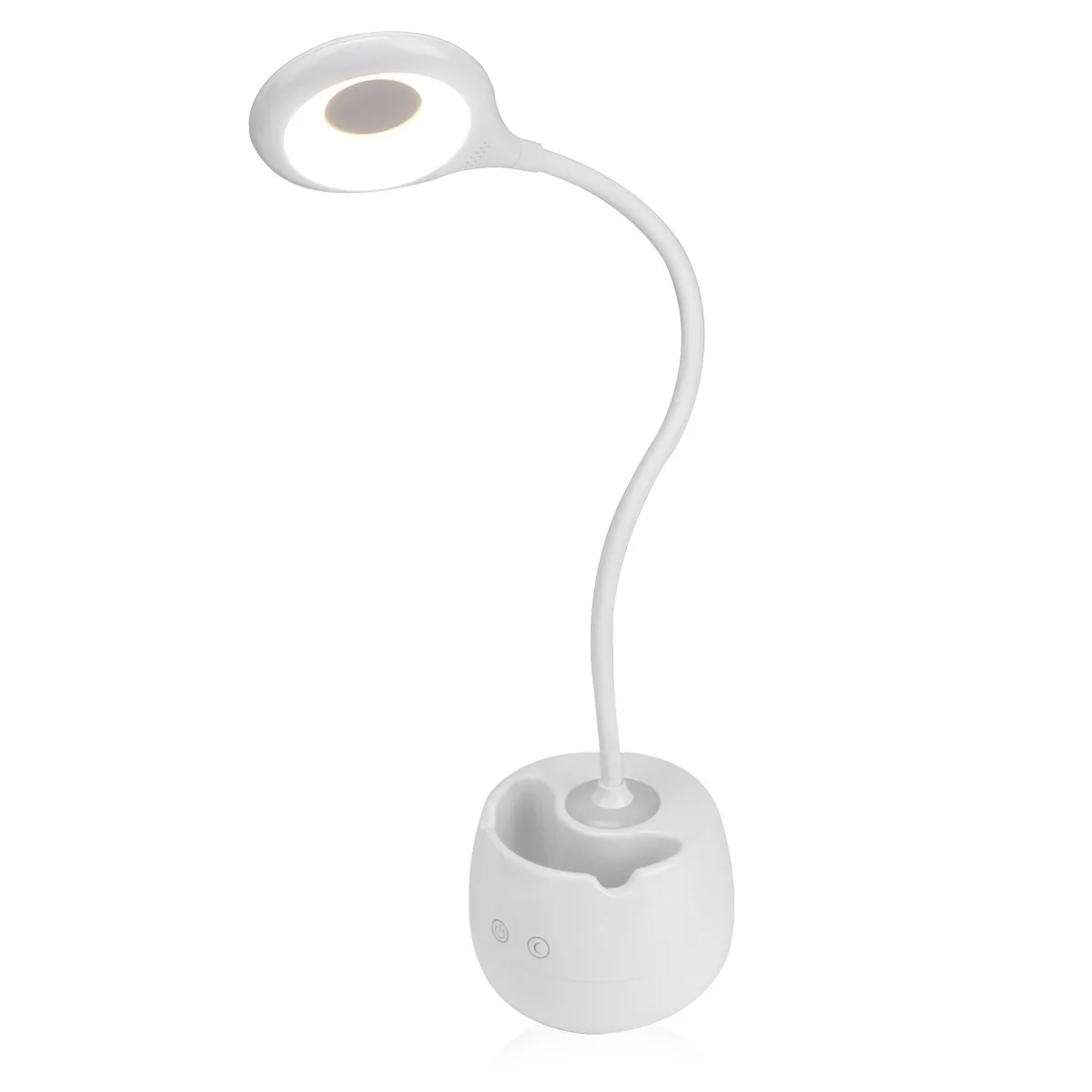 

LED Desk Lamp USB Charging Book Light With Pencil Phone Holder Rechargeable Table Lamp Touch Sensor Tablet Light Home Decoration