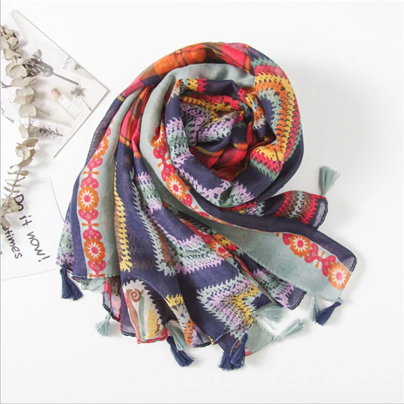 Лидер продаж мода путешествия отдых кондиционер шаль цвет квадратный кисточкой Шелковый шарф теплый дамы осенний шарф
