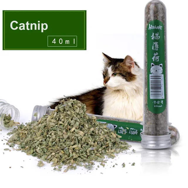 Natural Catnip for Cat Dried Silvervine Matatabi Polygonum Leaves 40ml