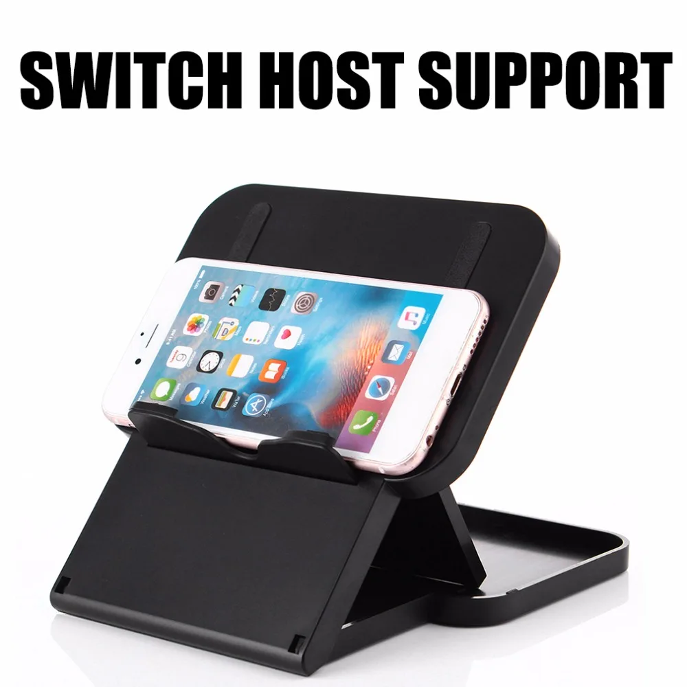 Компактный playstand настольная подставка для nintendo переключатель мобильный телефон держатель регулируемый угол складной база кронштейн для