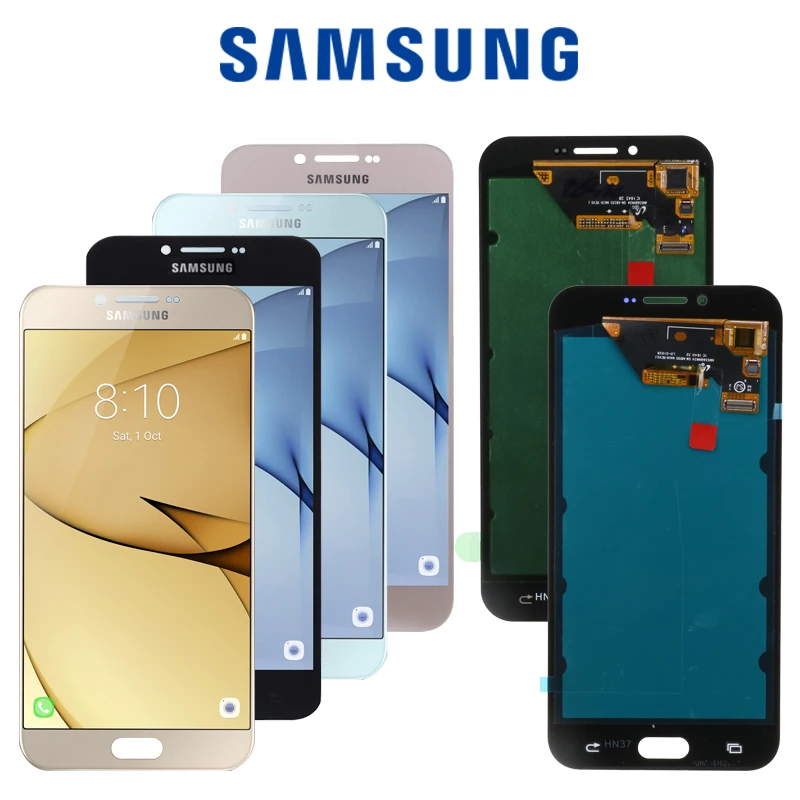 

Original 5.6'' Super AMOLED for Samsung Galaxy A8 2016 LCD Touch Screen Digitizer for SAMSUNG A810 LCD A810M A810 A810F Display