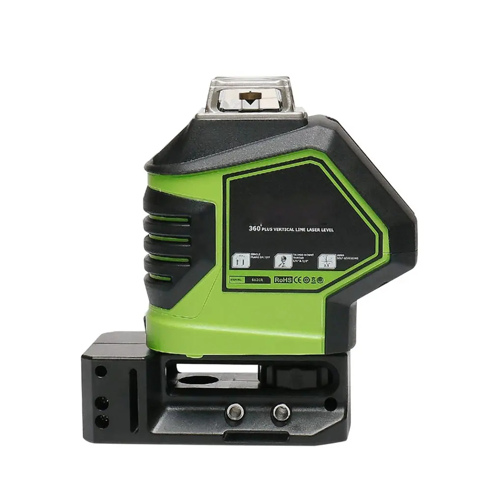 

5 Line Laser Leve 2 Point Green Light Laser Level High Precision Infrared Automatic Line Meter Waterproof Ip54