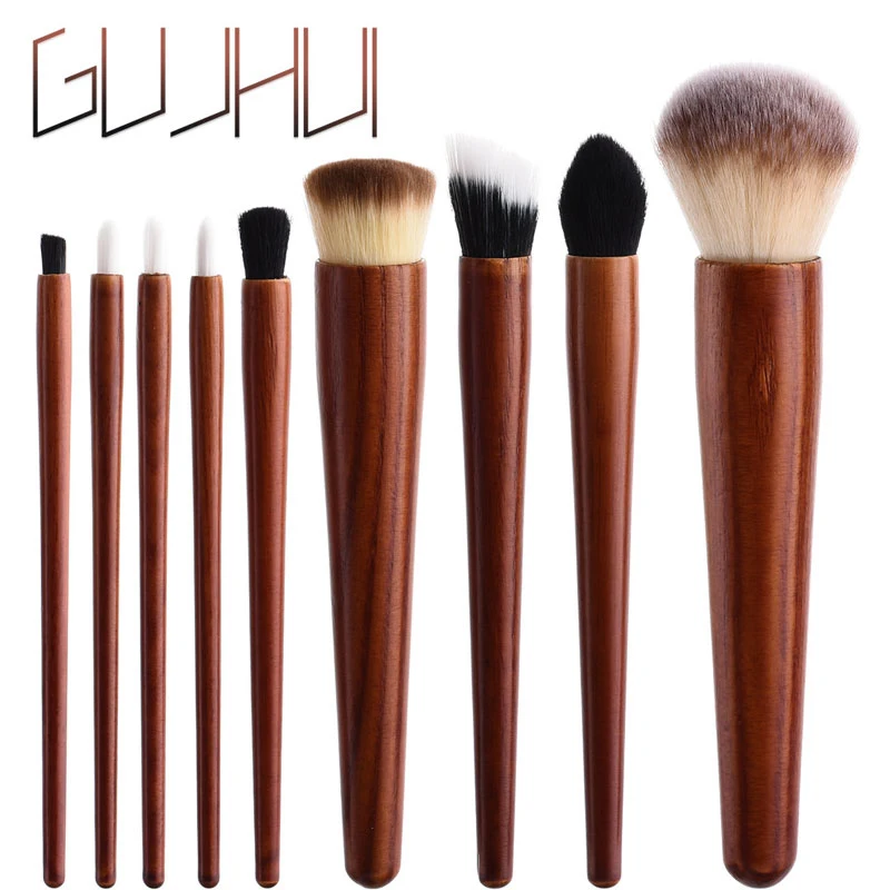 High Quality Synthetic Hair Makeup Brush Set Professional High end