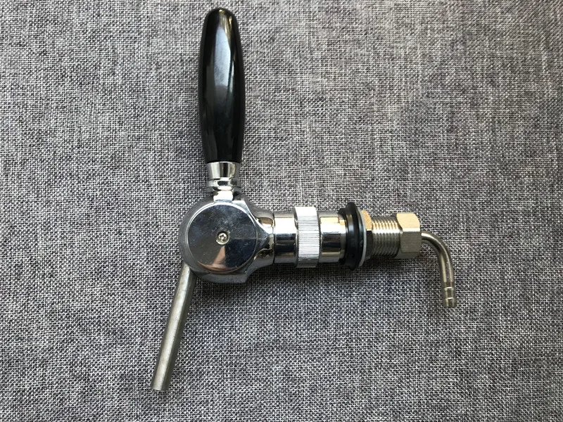 

Belgian beer tap with 30mm thread shank and accessore for hose ,flow control ball beer tap,brass material,for homebrew