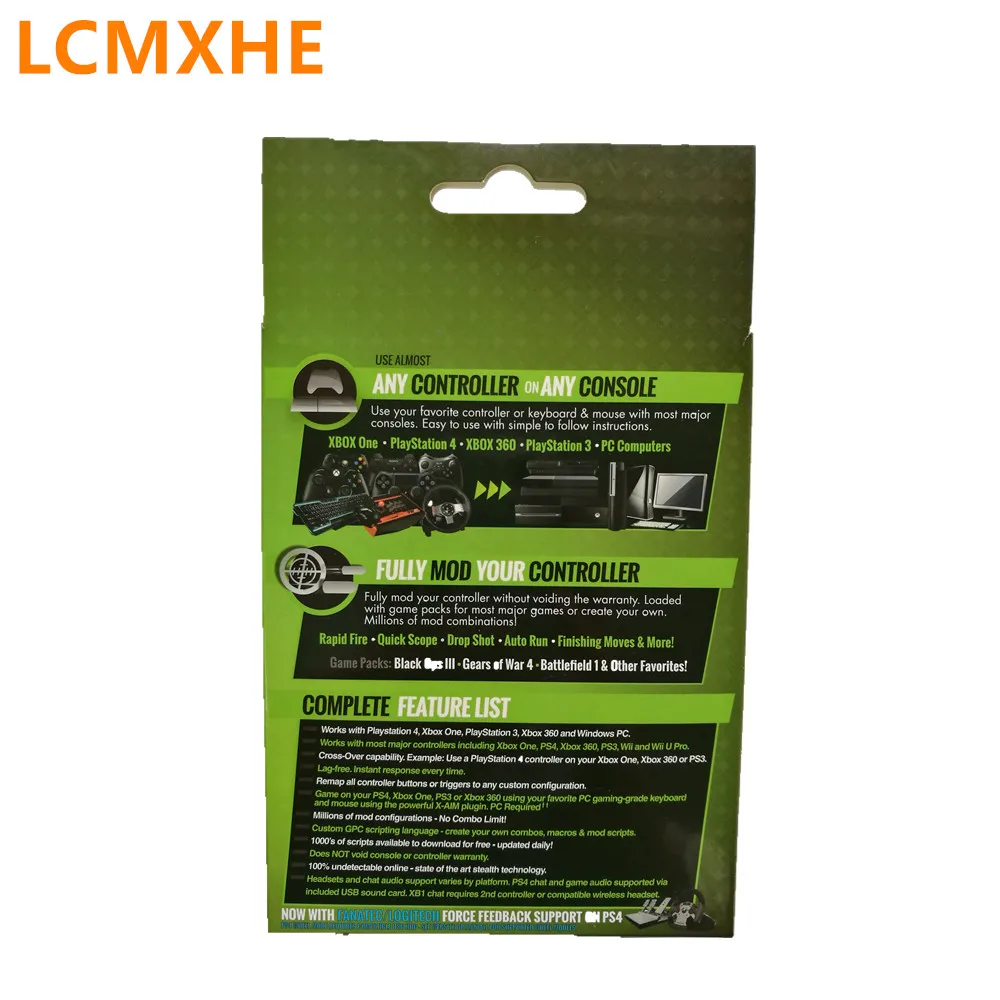 Оригинальный Новый адаптер для игрового контроллера CronusMax Plus клавиатура мышь и