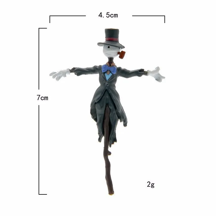 Hot Studio Ghibli Howl's Moving Castle Kakashi Kabu Pvc Action Figure Diy Miyazaki Collection Model Toy For Kid Landscape Figure