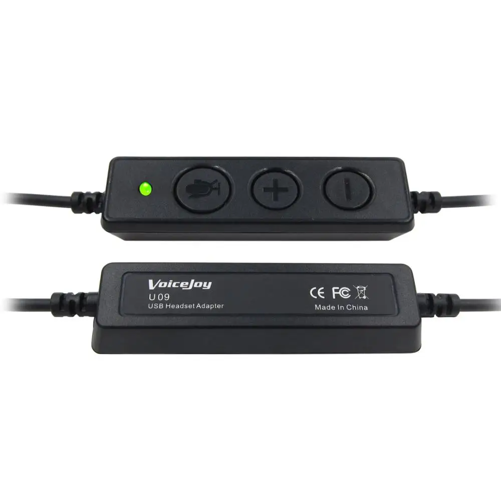 VoiceJoy колл центр гарнитура с микрофоном USB разъем наушники для компьютера и ПК