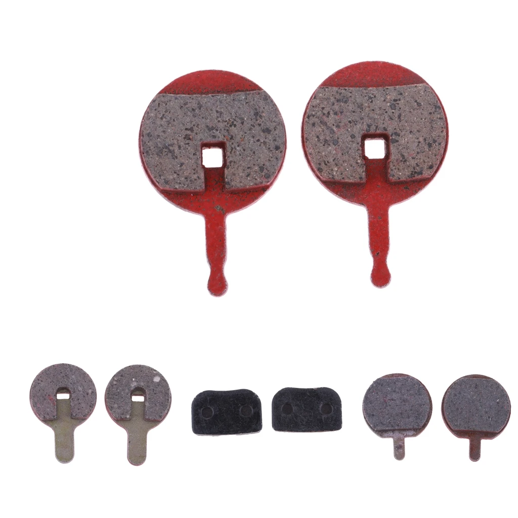 2 Pairs Replacement Metal Mountain Road Bicycle Cycling Bike Disc Brake Pads