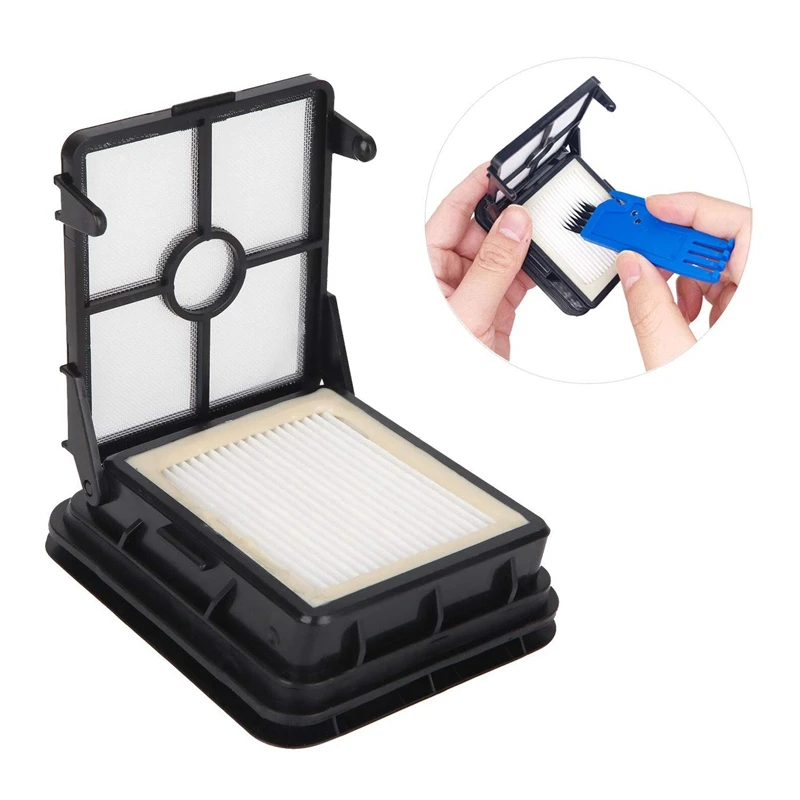 Multi Surface 1868 Brush Roll and 1866 Vacuum Filter for Bissell Crosswave, Compare To Part# 1608683,160-8683,1608684.(Pack Of