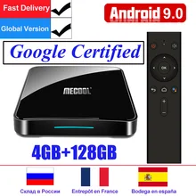 KM9 pro KM3 A tv Google Сертифицированный Android 9,0 Smart tv Box Amlogic S905X2 USB3.0 4 K HDR 2,4 ГГц/5 ГГц с трансляцией по Wi-Fi медиаплеер