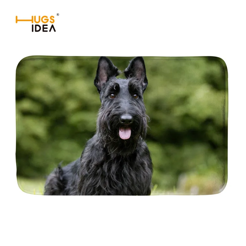 Креативный HUGSIDEA домашний декор ковры шотландский терьер 3D дизайн коврики для улицы Ebtrance двери ковер Tapete Para Sala