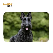 Креативный HUGSIDEA домашний декор ковры шотландский терьер 3D дизайн коврики для улицы Ebtrance двери ковер Tapete Para Sala