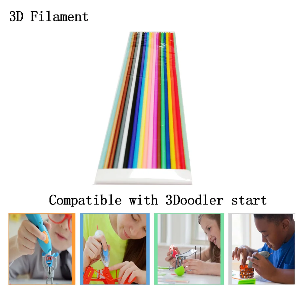 Compatible with 3Doodler start straight PCL 3D print