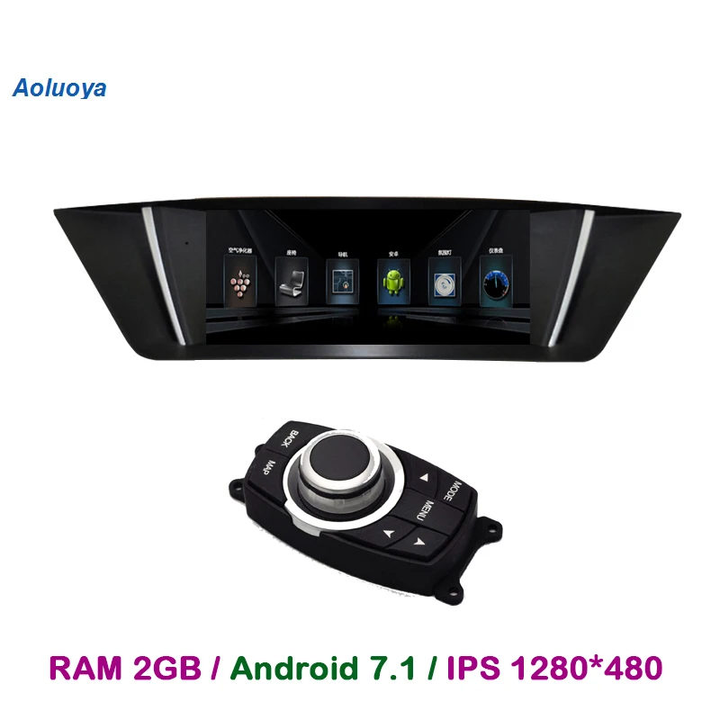 Aoluoya RAM 2GB 2 din Android 7 1 Автомобильный DVD плеер для BMW X1 E84 2009 2010 2011 2012 2013 2014 2015