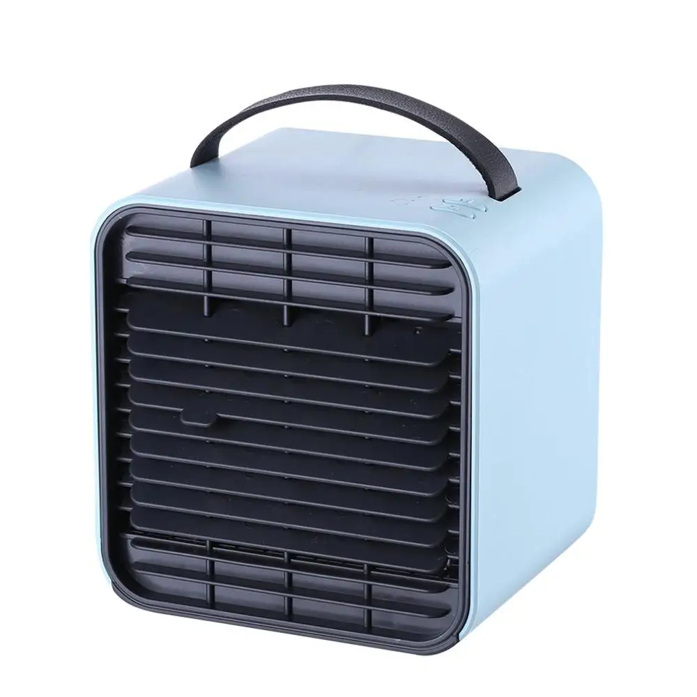 

3-Speed Handheld Mini Air Conditioner Negative Ion Air Cooling Fan Air Cooler Fan Humidifier LED Light PM2.5 Home Travel Use