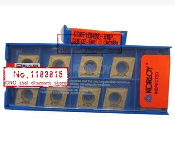 

Free shopping! 10inserts CCMT120408 HMP NC3020 Lathe Cutting Tools CNC blade alloy carbide cutting tool Turning Inserts