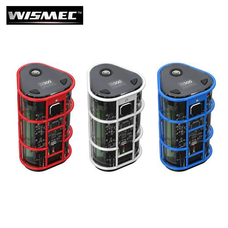 

Original Wismec EXO Skeleton ES300 200W / 300W ES300 Box MOD Electronic Cigarette Vape Weipa Support Kage Atomizer RTA RDA Tank