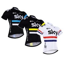 2016 sky Breathable Team Cycling Jersey Set/Quick Dry MTB Racing Bicycle Bike/Riding Clothing For Man Ropa Ciclismo