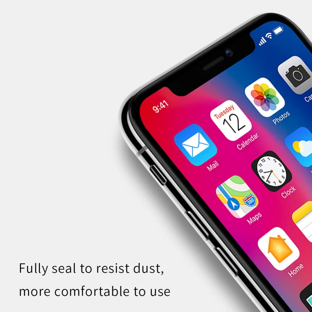 NILLKIN XD CP+ MAX полное покрытие из закаленного стекла для iPhone XR 6,1 ''полноразмерная пленка с круглым краем Защитные пленки для iPhone XS MAX