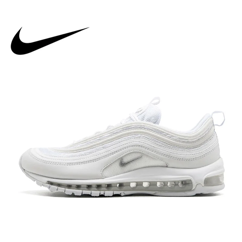 

Original Official Nike Air Max 97 Men's Breathable Running Shoes Sports Outdoor Sneakers Breathable Lightweight Durable 921826