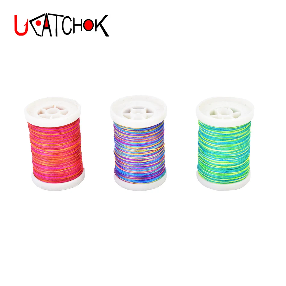 

3spools/pack 165yards NCP rod guides tying thread Rod ring fasten binding line Fishing DIY components fishing tackle accessories