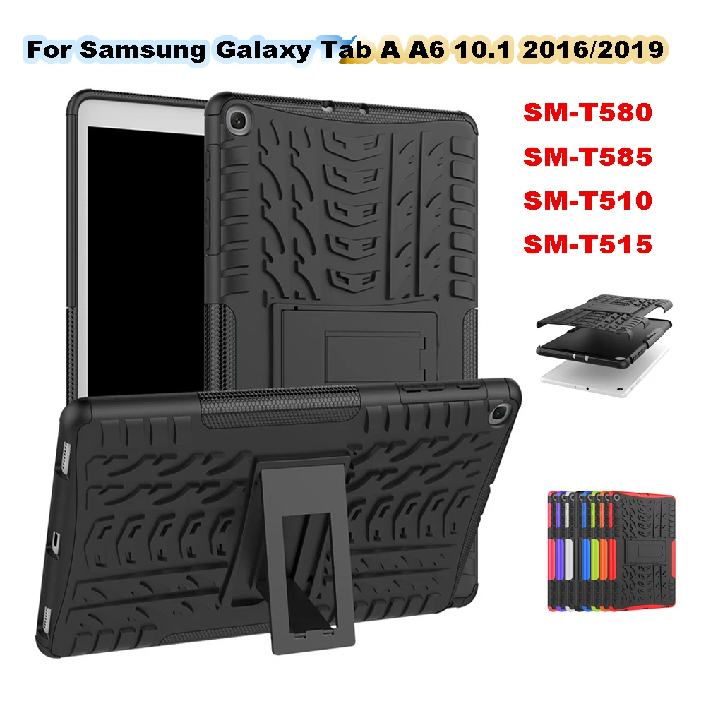 

Tire Silicone Case for Samsung Galaxy Tab A A6 10.1 2016 2019 Case T580 T585 T510 T515 SM-T580 SM-T585 SM-T510 Tablet Case Cover