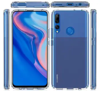 

30pcs/lot For Huawei Nova 5i P20 Lite 2019 HD Case Anti-Shock Acrylic Black Hard Case For Huawei P Smart Z Y9 Prime 2019