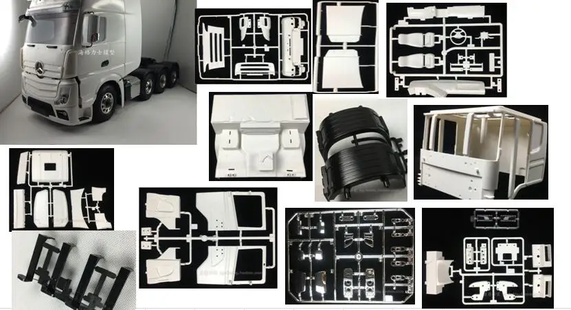 1/14 Масштаб RC Tamiya SCANIAA R470 R620 R730 56323 грузовик брови тягач прицеп L K крыло MF1 2 N S F крыша зеркало кузова наборы
