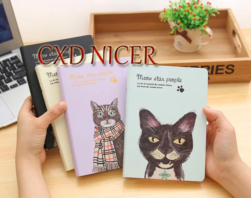

Fresh Illustrations Diary Creative Cute Cat Diary Monthly Weekly Planner Notebook Material Dd1350