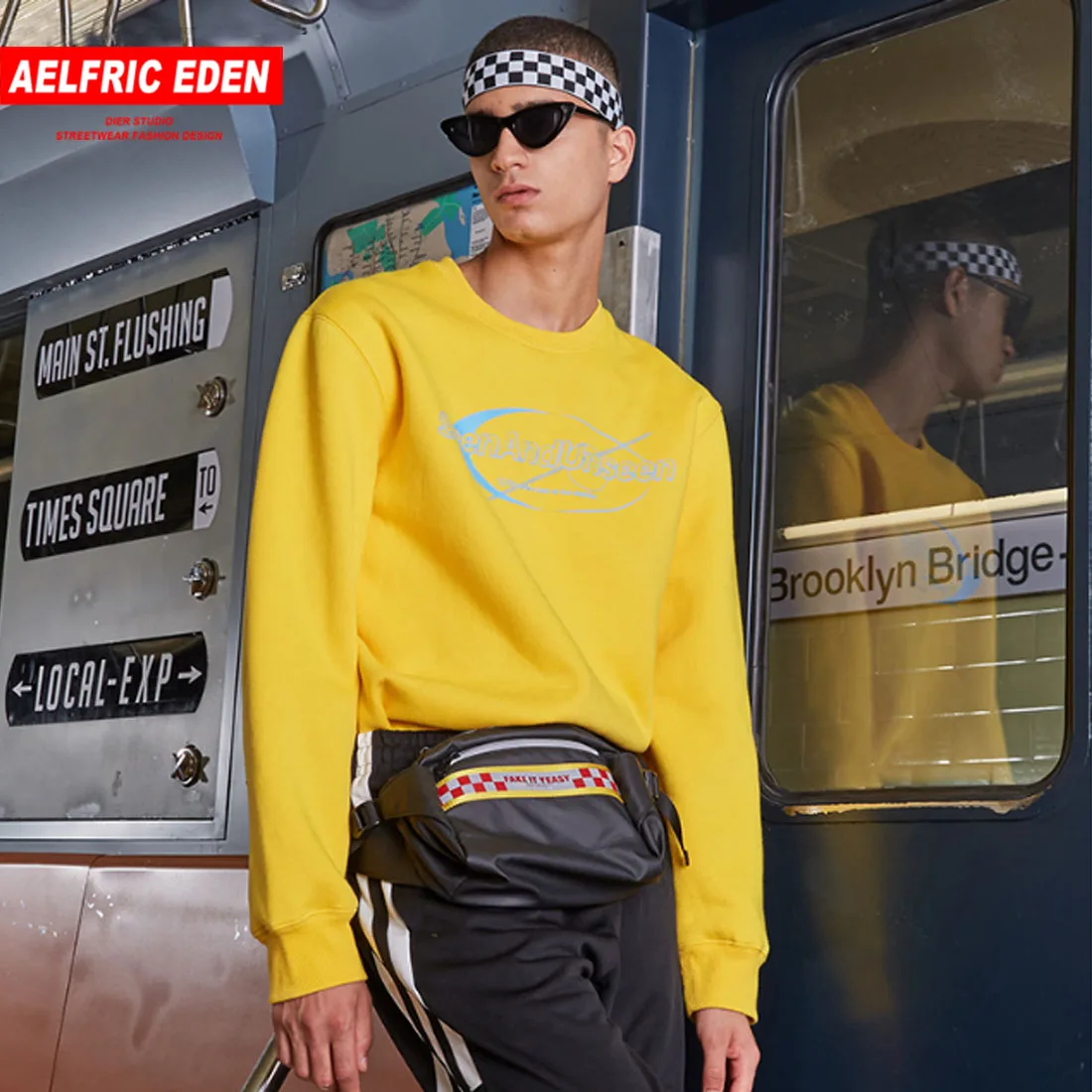 Aelfric Eden Aelfric Eden 2019 Highstreet Loose Colorful Camouflage 