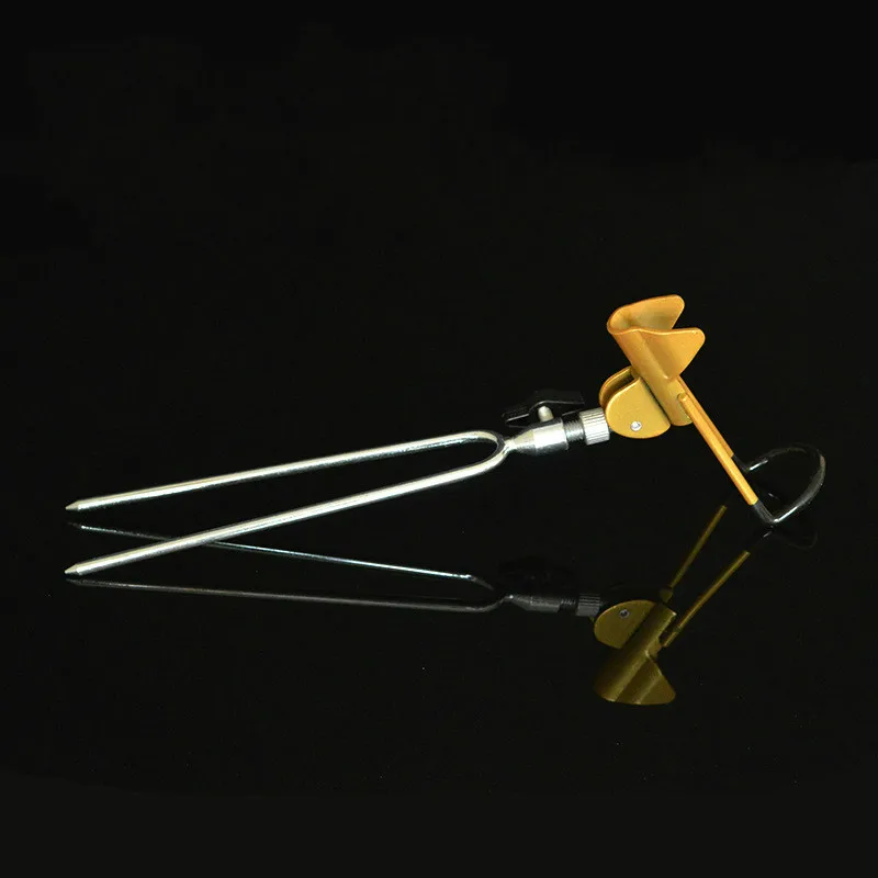 

Bobing Adjustable Stainless Steel Ground Insert Fishing Rod Pole Bracket Support Foldable Holder Rack AU Stand